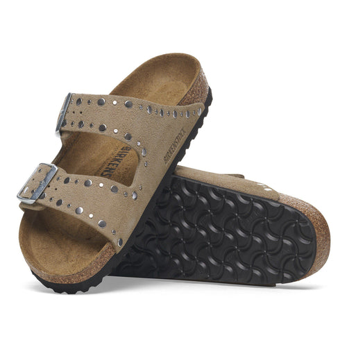 Arizona Rivet - Taupe Suede||Arizona avec rivets - Suède taupe