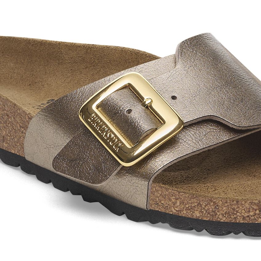 Catalina Luxe Buckle - Graceful Taupe Birko-Flor||Catalina boucle de luxe - Birko-Flor taupe délicat