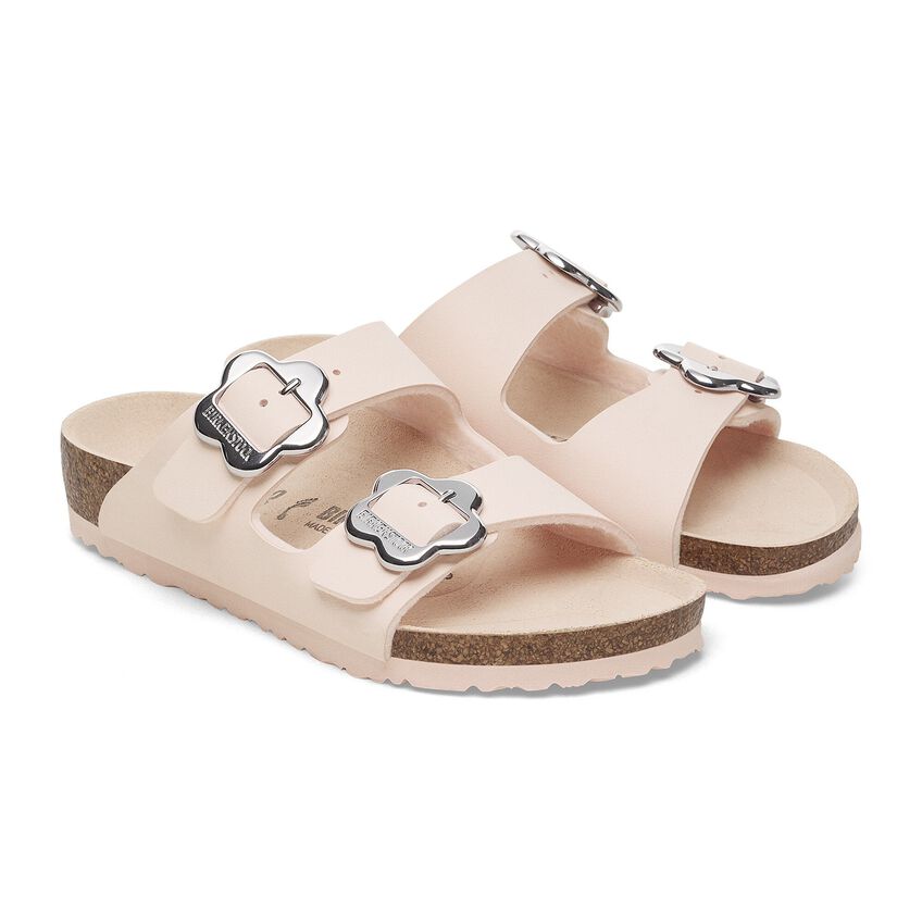 Arizona Kids Flower Buckle - Light Rose Birko-Flor||Arizona pour enfants avec boucle fleur - Birko-flor rose clair