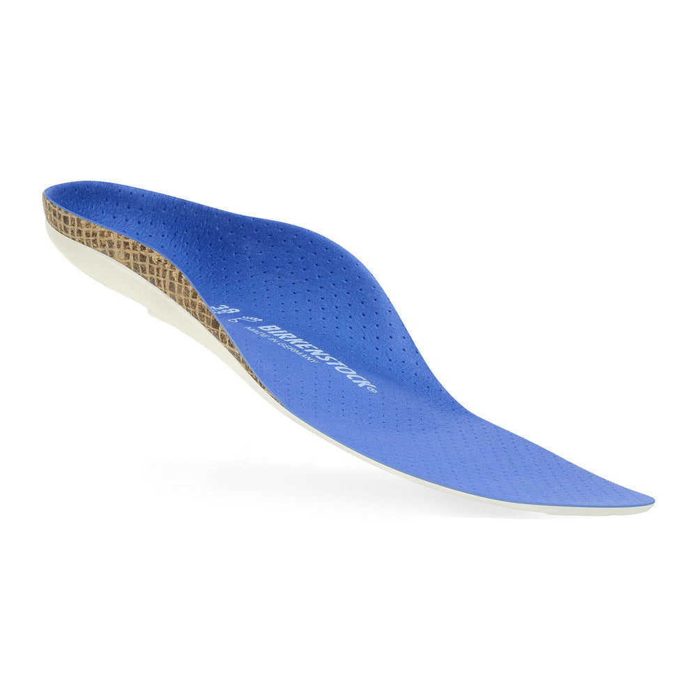 Blue Footbed Full Length - Blue Microfiber||Assise plantaire bleu pleine longueur - Bleu microfibre