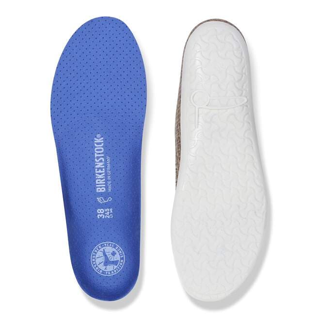Blue Footbed Full Length - Blue Microfiber||Assise plantaire bleu pleine longueur - Bleu microfibre