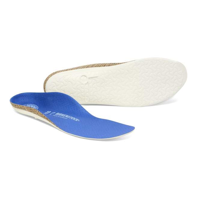 Blue Footbed Full Length - Blue Microfiber||Assise plantaire bleu pleine longueur - Bleu microfibre