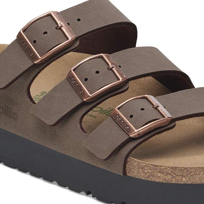 Florida III Platform Vegan - Mocha Birkibuc||Florida III Platform végane - Birkibuc mocha