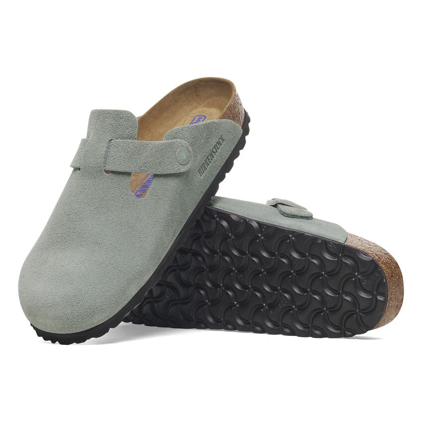 【新品】ビルケンシュトック Boston Bs Pure Sage Boston Soft - Pure Sage Suede – MyShoeShop