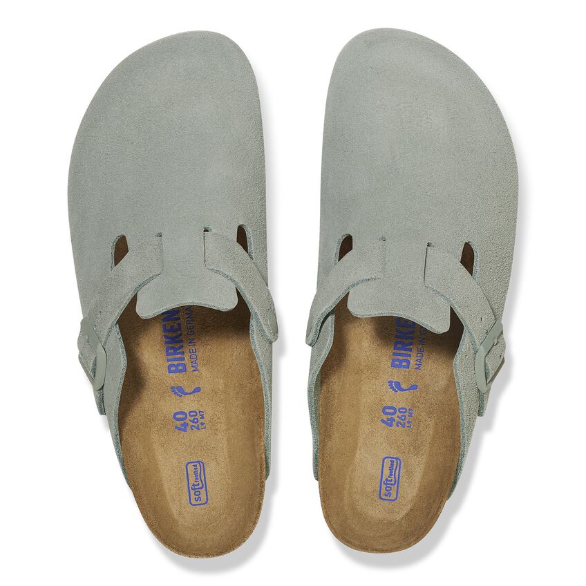 Boston Soft - Pure Sage Suede – MyShoeShop