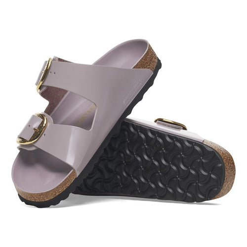 Arizona Hammered Big Buckle - Faded Purple High Shine Leather||Arizona Hammered Big Buckle - Cuir verni pourpre délavé