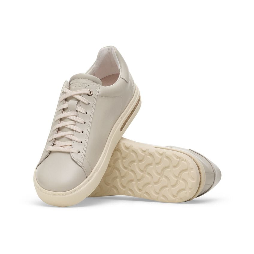 Bend Women - Oyster High Shine Leather||Bend pour femmes - Cuir verni gris pale