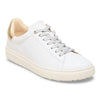 Bend Women - White/Gold Leather||Bend pour femmes - Cuir Blanc/or