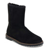 Uppsala Zip - Black Suede Shearling||Uppsala Zip - Suède fourrure noir