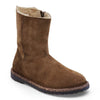 Uppsala Zip - Dark Tea Suede Shearling||Uppsala Zip - Suède fourrure thé noir