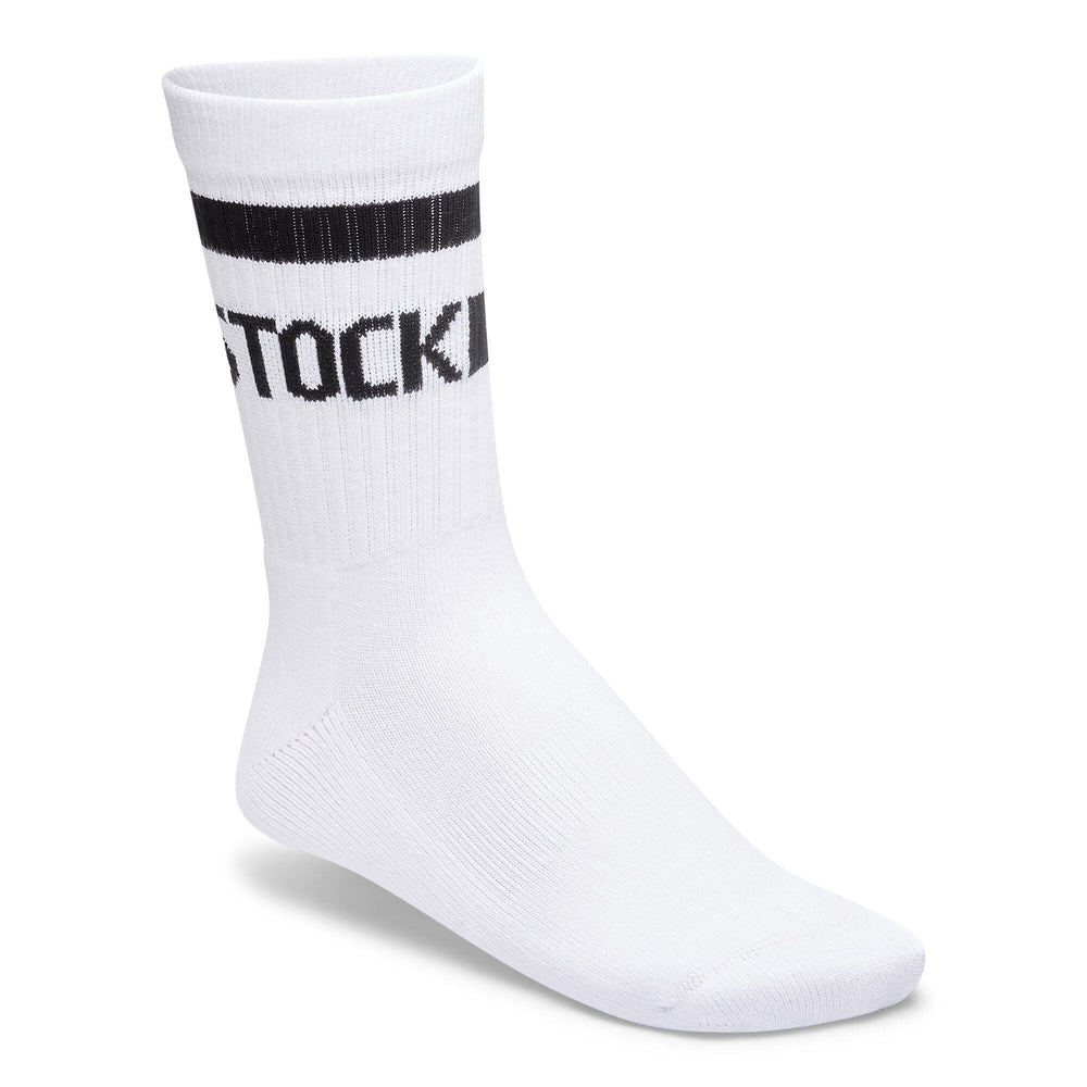 Cotton Tennis Sock - White and Black||Chaussettes Tennis en coton - Blanc et noir