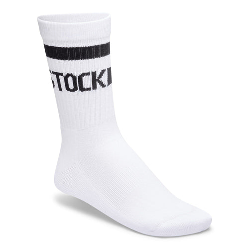 Cotton Tennis Sock - White and Black||Chaussettes Tennis en coton - Blanc et noir