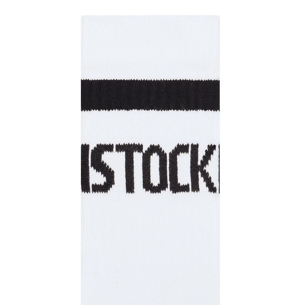 Cotton Tennis Sock - White and Black||Chaussettes Tennis en coton - Blanc et noir