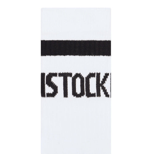Cotton Tennis Sock - White and Black||Chaussettes Tennis en coton - Blanc et noir