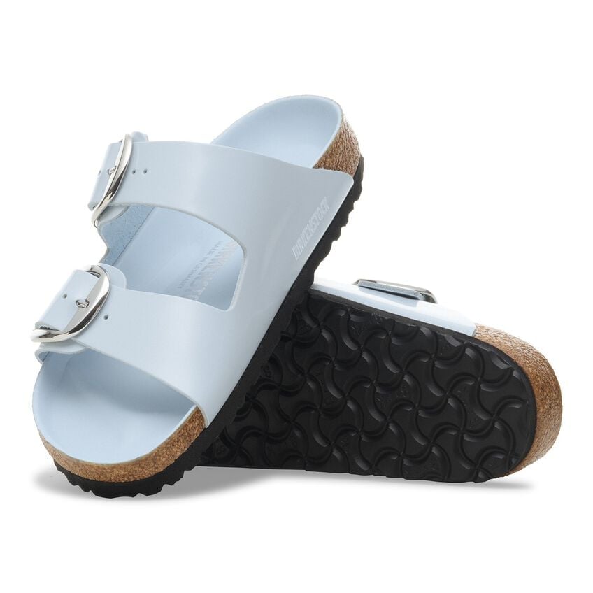 Arizona Big Buckle -  Baby Blue High Shine Leather||Arizona grosses boucles - Cuir bleu pâle