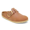 Boston Big Buckle - Cognac Oiled Leather||Boston à grosse boucle - Cuir huilé cognac