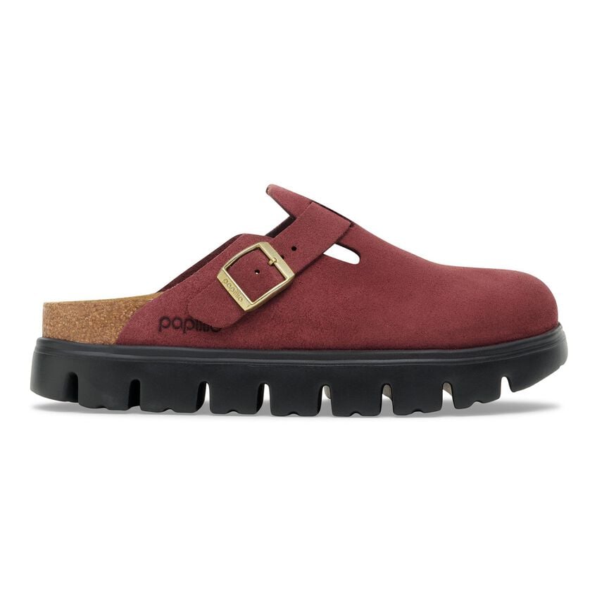 Boston Chunky - Zinfandel Suede||Boston grosse semelle - Suède zinfandel