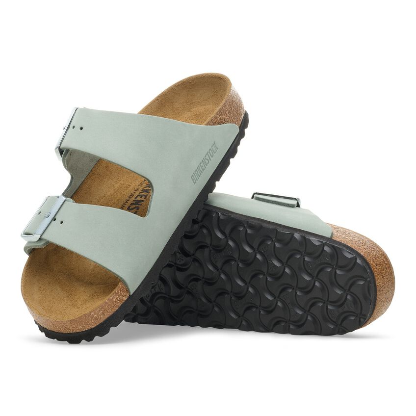Arizona - Pure Sage Nubuck Leather||Arizona - Cuir nubuck sauge pure