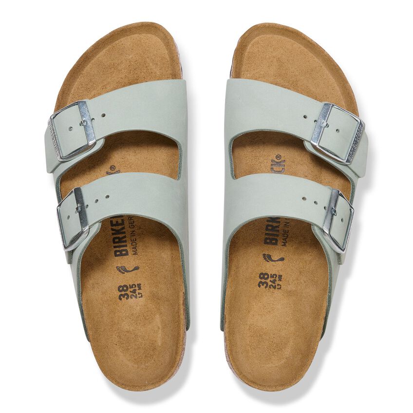 Arizona - Pure Sage Nubuck Leather||Arizona - Cuir nubuck sauge pure