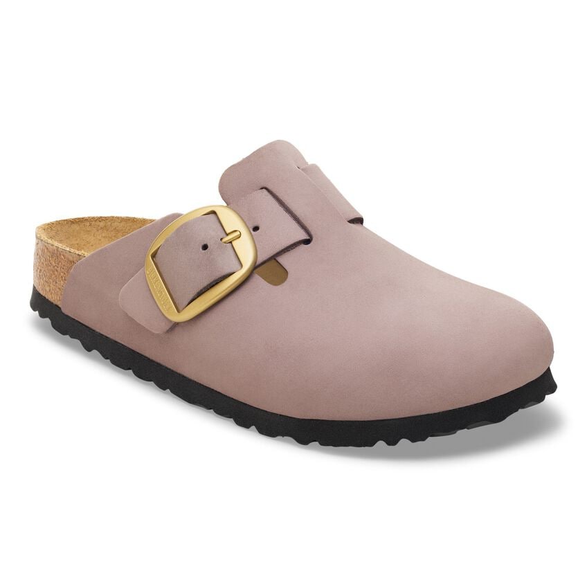 Boston Big Buckle - Faded Purple Nubuck||Boston à grosse bougle - Nubuck pourpre délavé