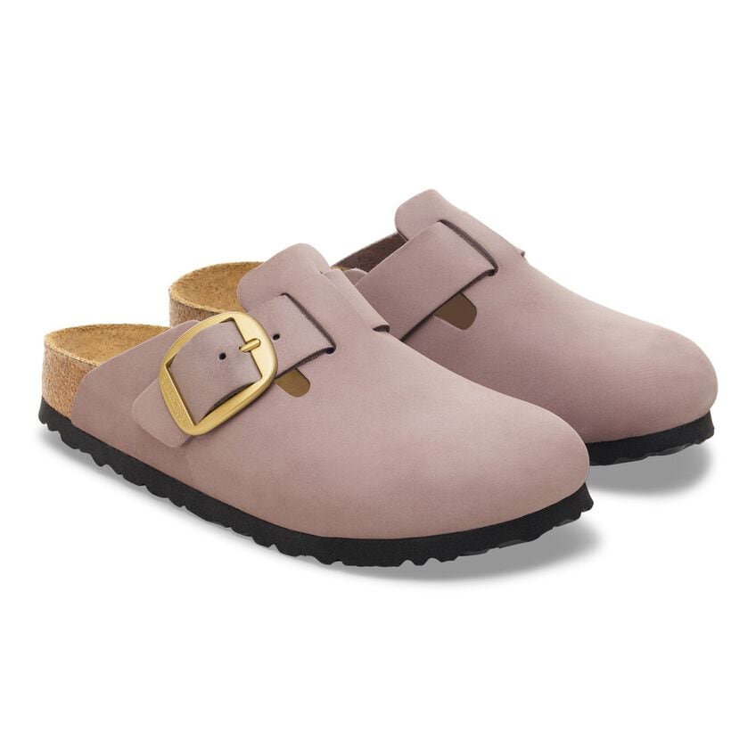 Boston Big Buckle - Faded Purple Nubuck||Boston à grosse bougle - Nubuck pourpre délavé