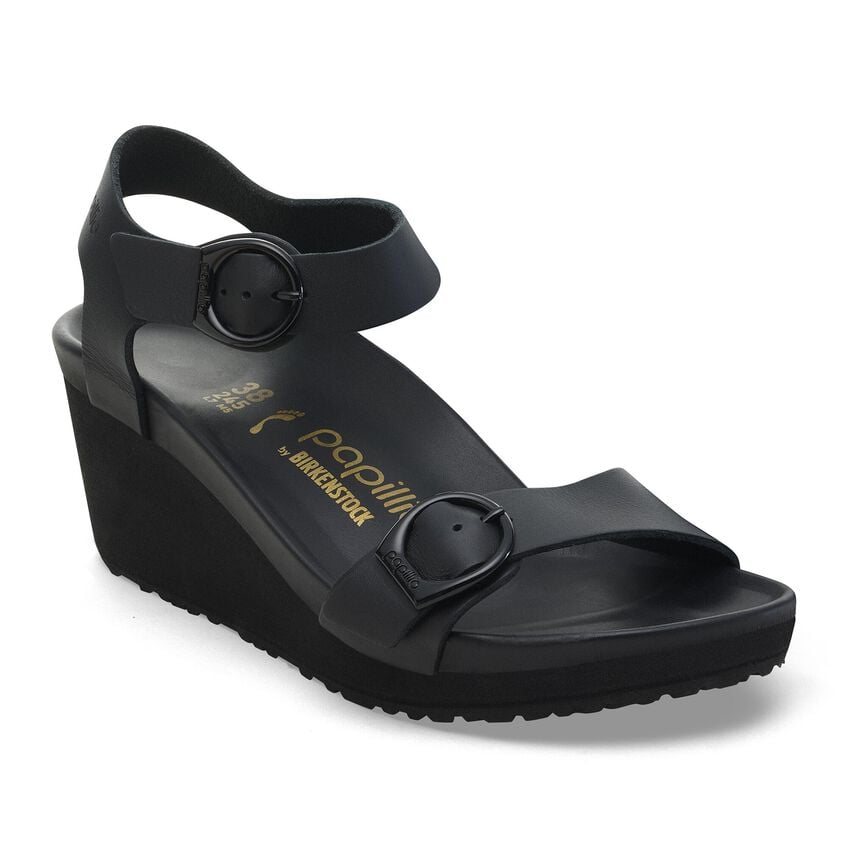 Soley Ring-Buckle - Black Leather ||Soley avec boucle ronde - Cuir noir