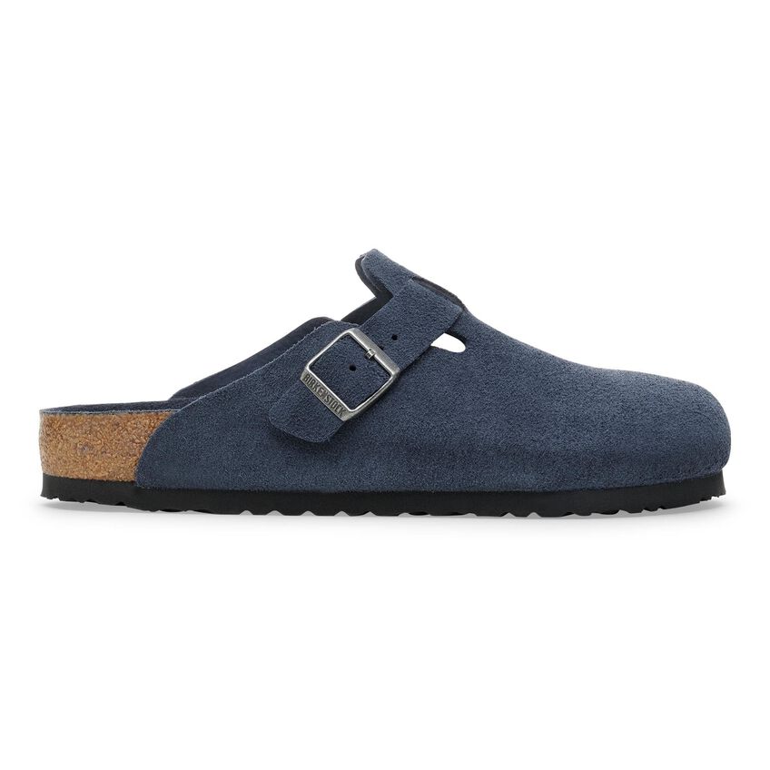 BIRKENSTOCK Boston navy 35 未使用品 Boston Soft - New Navy Tonal Suede – MyShoeShop