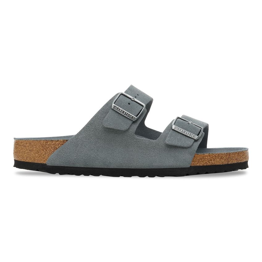 Arizona Soft - Basalt Gray Tonal Suede||Arizona assise plantaire souple - Suède gris balsate