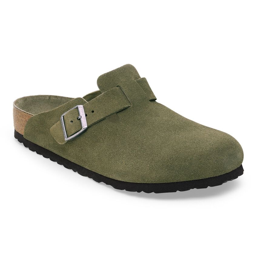 Boston Soft - Thyme Tonal Suede||Boston assise plantaire souple - Suède thym