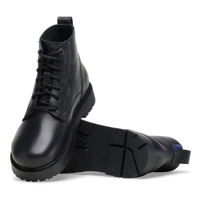 Highwood Lace Mid Waterproof - Black Leather