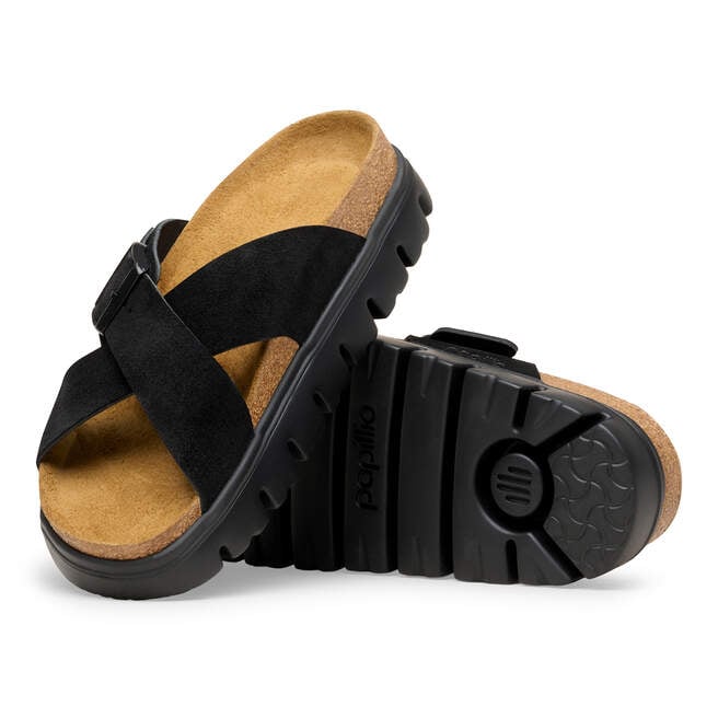 Siena Chunky - Black Suede||Siena Chunky - Suède noir