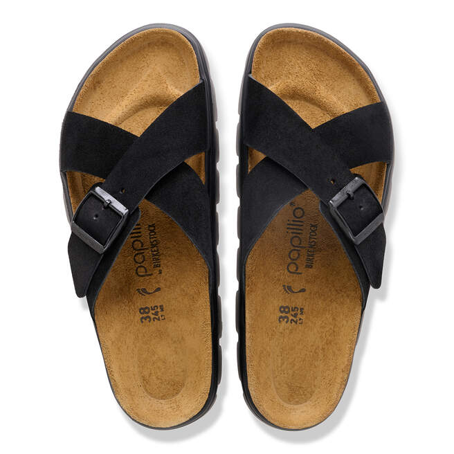 Siena Chunky - Black Suede||Siena Chunky - Suède noir