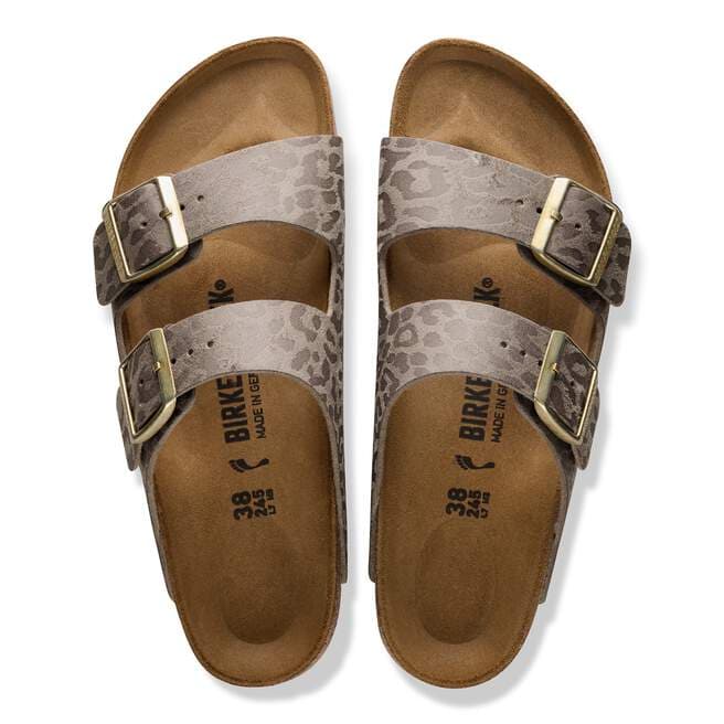 Arizona - Leo Gray Taupe Synthetic||Arizona - Synthétique léopard gris taupe
