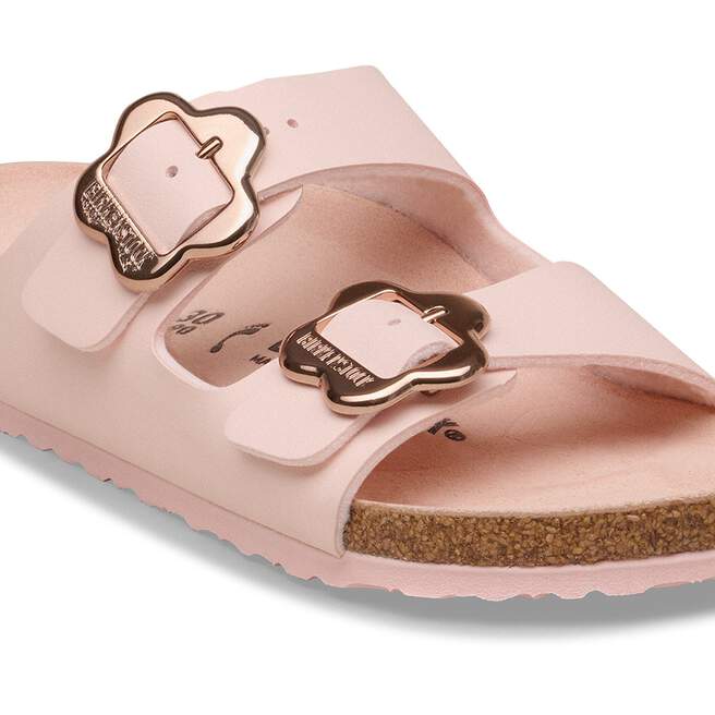 Arizona Kids Flower Buckle - Light Rose Tonal Birko-Flor||Arizona pour enfants avec boucle fleur - Birko-flor rose pâle tonal