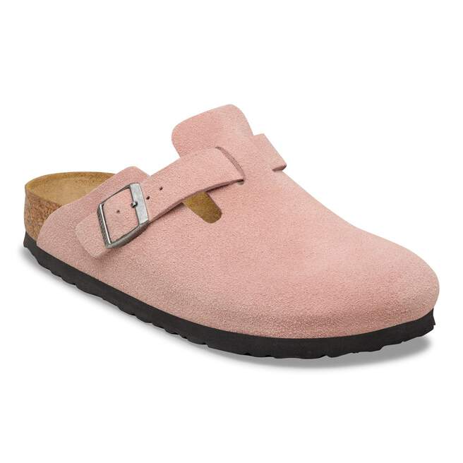 Boston - Pink Clay Suede