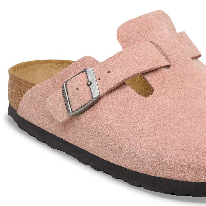 Boston - Pink Clay Suede