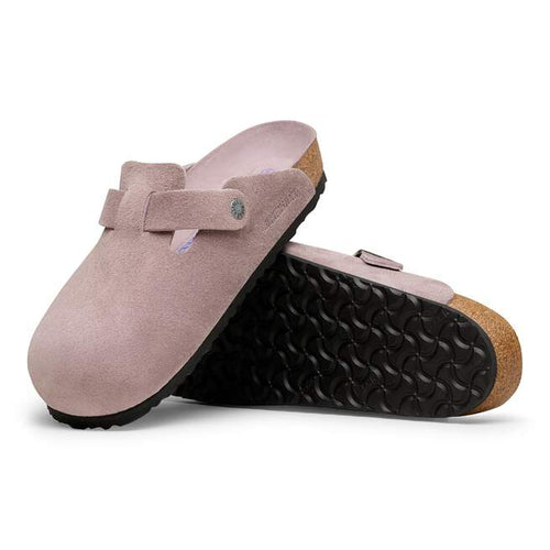 Boston Soft - Faded Purple Tonal Suede||Boston assise plantaire souple - Suède pourpre délavé