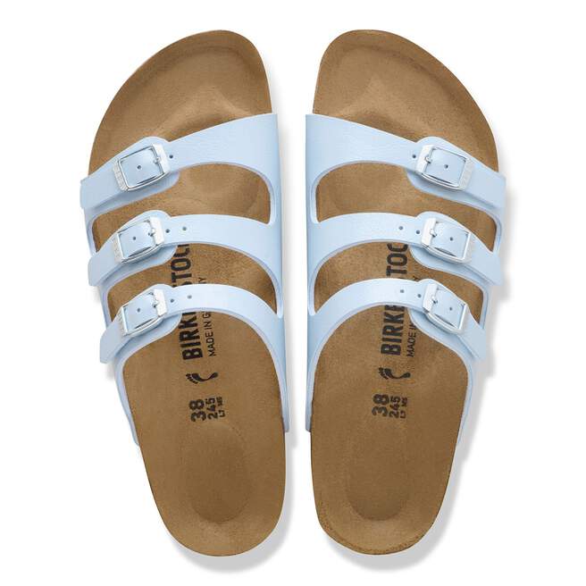 Florida - Graceful Baby Blue Birko-Flor||Florida - Birko-Flor bleu pâle délicat