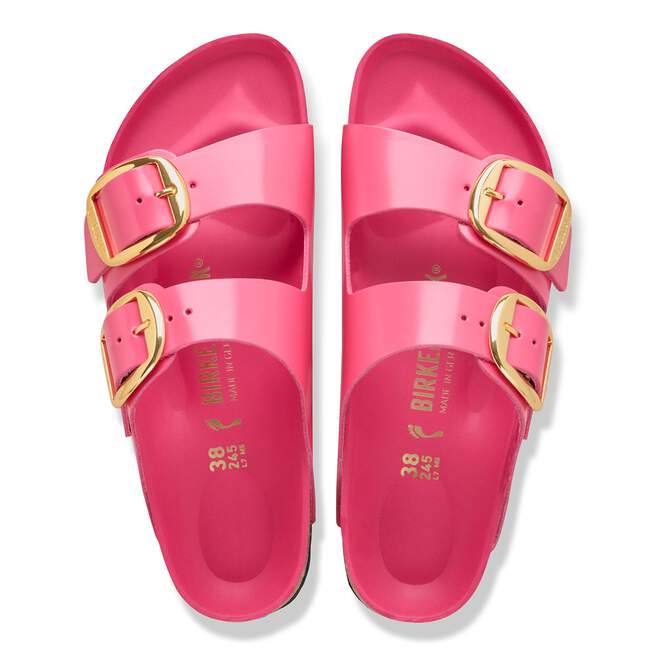 Arizona Big Buckle - Fuchsia Tulip High Shine Leather – MyShoeShop