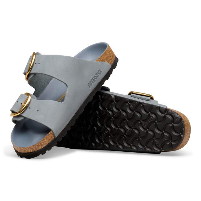Arizona Big Buckle - Basalt Gray Oiled Leather||Arizona Big Buckle - Cuir huilé gris basalte