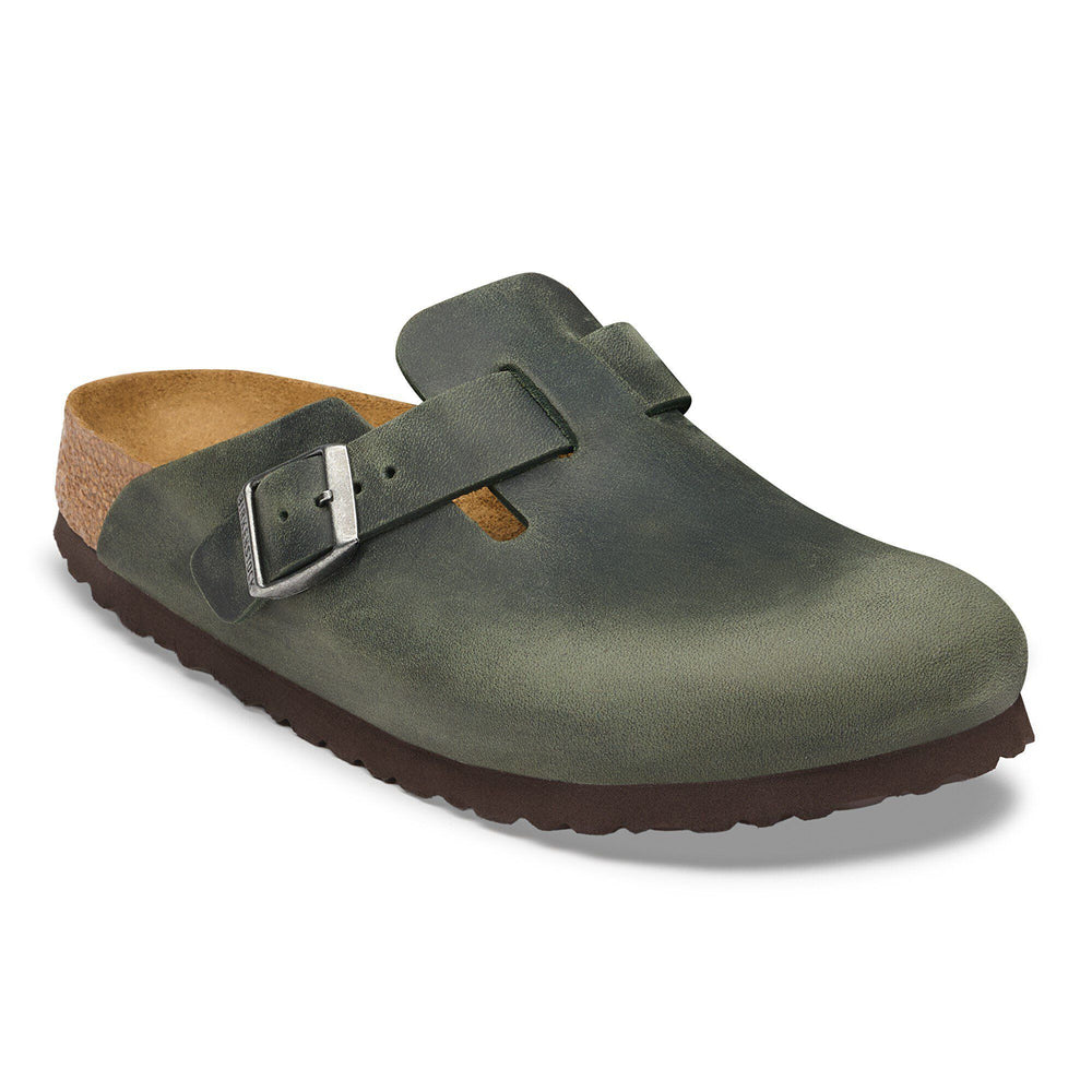 Boston - Thyme Oiled Leather||Boston - Cuir huilé thym
