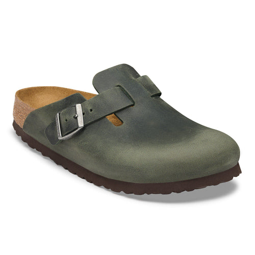 Boston - Thyme Oiled Leather||Boston - Cuir huilé thym