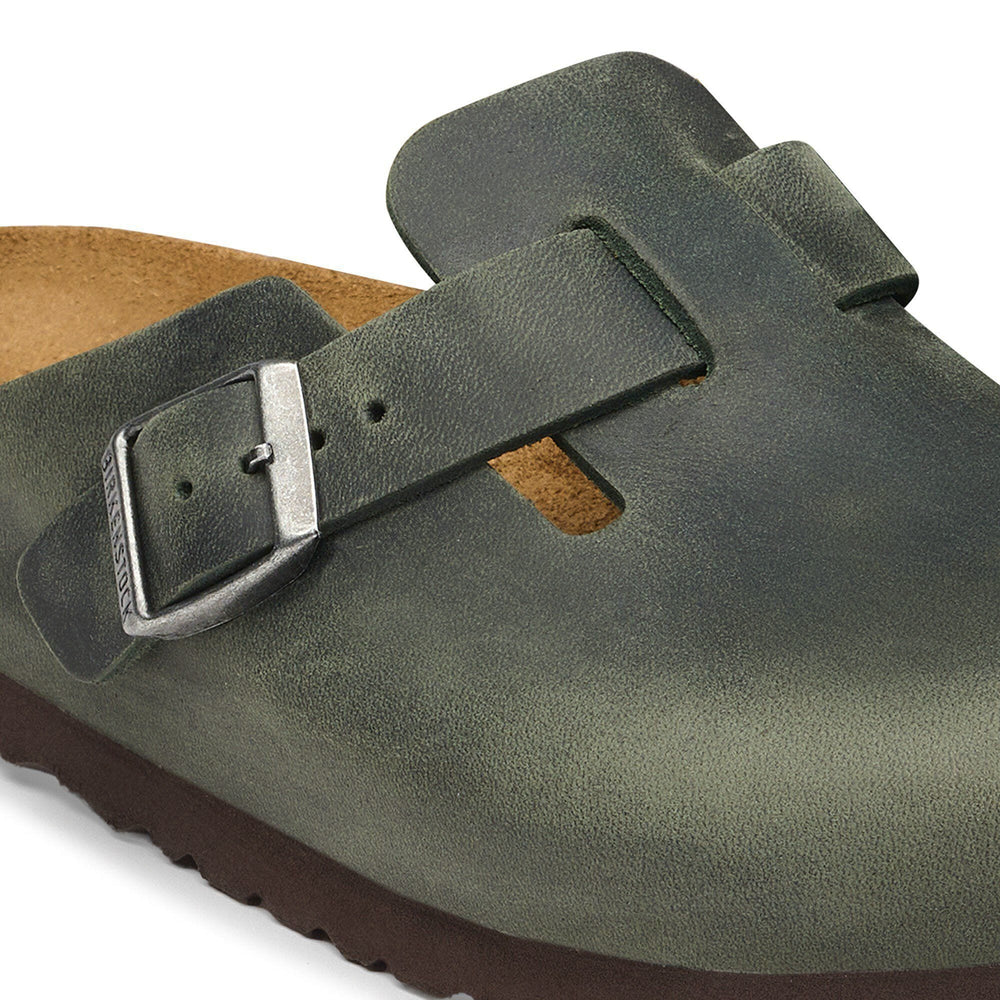 Boston - Thyme Oiled Leather||Boston - Cuir huilé thym