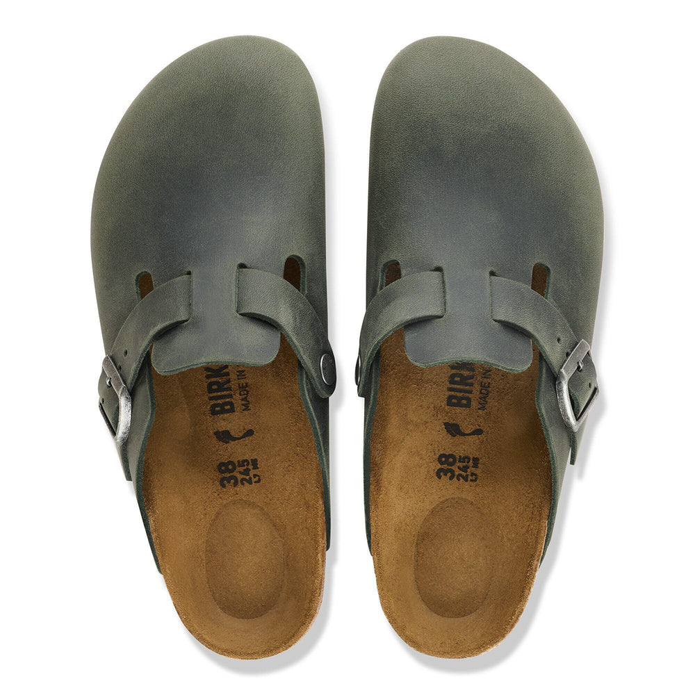 Boston - Thyme Oiled Leather||Boston - Cuir huilé thym