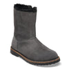 Uppsala Zip - Charcoal Suede Shearling||Uppsala Zip - Suède fourrure charbon