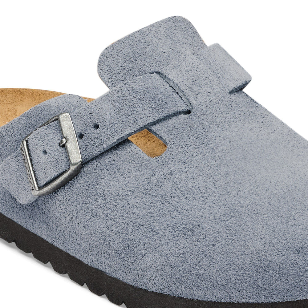 Boston - Stone Blue Suede||Boston - Suède pierre bleu