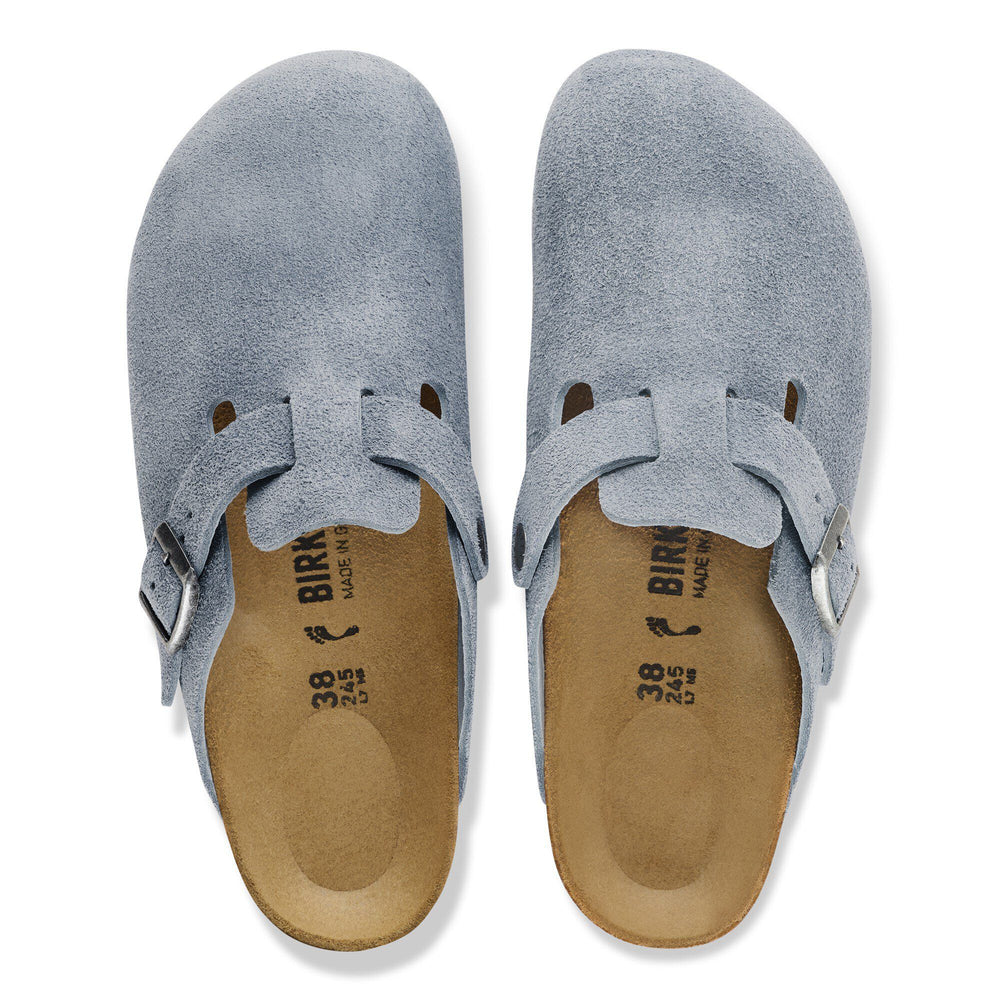 Boston - Stone Blue Suede||Boston - Suède pierre bleu