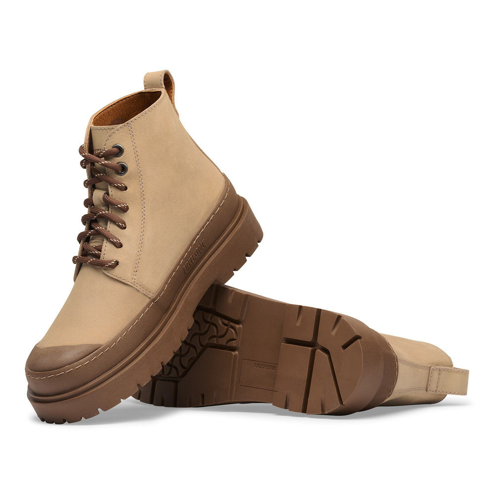 Prescott Lace - Tabacco Brown Oiled Leather||Prescott lacée - Cuir huilé brun tabac