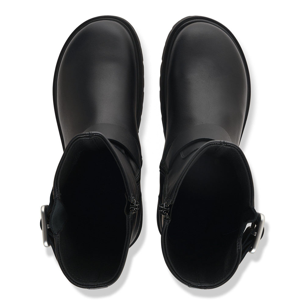 Highwood Mid Buckle - Black Leather||Highwood Mid avec boucle - Cuir noir