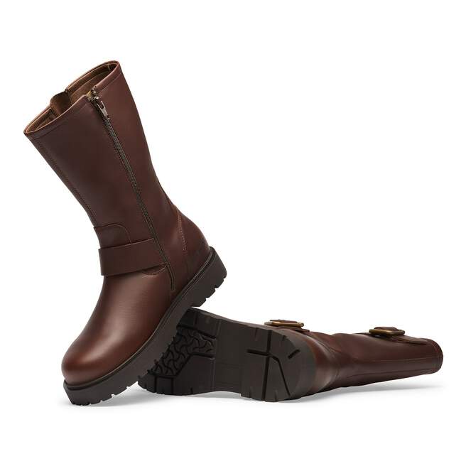 Highwood Mid Buckle - Carafe Leather||Highwood Mid avec boucle - Cuir carafe